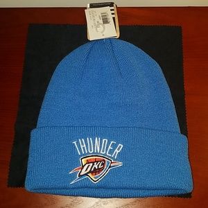 NBA Oklahoma City Thunder Beanie Hat Adidas brand